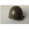 Image 2 : Italian WW II era metal helmet in very good  condition with liner, chin strap and majority of  origi