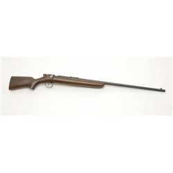 Winchester Model 67 Bolt Action Rifle, .22 S,L,LR,  27” barrel, blue finish, pistol grip wood stock,