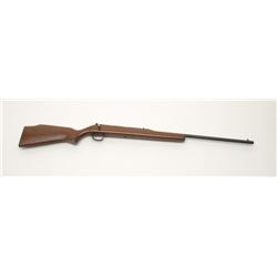 Remington Model 580 Bolt Action Rifle, .22 S,L,LR,  24” barrel, blue finish, wood pistol grip butt  
