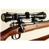 Image 3 : **Sporterized Mauser bolt action rifle, 7.92mm  caliber, 24” barrel, S/N 11077, old re-blued  finish