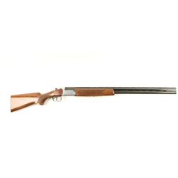Italian-made Maroccini O/U shotgun, 20 gauge, 27”  ventilated rib barrels, S/N R91057, blued barrels