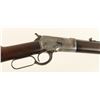 Image 5 : Winchester 1892 Lever Action Rifle, .38 W.C.F.,  24” octagon barrel, full magazine, walnut wood  sto