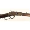 Image 4 : Winchester 1873 lever action rifle, .38 caliber,  24” barrel, full magazine, walnut stocks, old blue