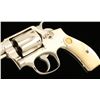 Image 5 : Smith & Wesson Hand Ejector DA revolver, .38 S&W  Special caliber, 5” barrel, S/N 86323, nickel  fin