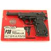 Image 4 : Interarms imported Walther P.38, 9mm, 5” barrel,  checkered black plastic grips, black finish, S/N  