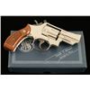 Image 4 : Smith & Wesson Model 19-3 DA revolver, 2.5”  barrel, S/N 1K53133, nickel finish, checkered wood  med