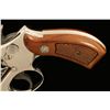 Image 5 : Smith & Wesson Model 19-3 DA revolver, 2.5”  barrel, S/N 1K53133, nickel finish, checkered wood  med