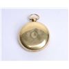 Image 2 : Fancy Mid-19th century English pocket watch in 18K  gold. Hallmarked case with “W.F.” initials and  