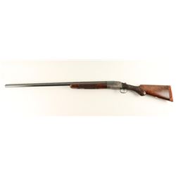 Ithaca 5E Flues Model single shot shotgun, 12  gauge, 34” ventilated rib barrel, S/N 273475T,  blued