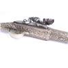 Image 3 : Turkish or Balkan flintlock Chieftan’s grade  pistol with fancy cast silver stock circa early to  mi