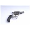 Image 2 : Colt Model 1877 ejectorless DA Lightning revolver,  .38 caliber, scarce 2.5” barrel, nickel finish, 