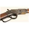 Image 2 : Winchester Model 1873 lever action SRC, .44 W.C.F.  caliber, 20” round barrel, S/N 332414B, blued  f