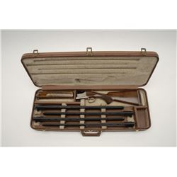 Browning Citori 4 barrel O/U shotgun set, in  hardcase, S/N 11392PY183, auto ejectors, single  trigg