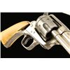 Image 5 : Colt SAA revolver, .45 caliber, barrel shortened  to 6.25”, S/N 32497, nickel finish, period ivory  