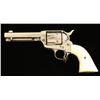 Image 1 : Colt SAA revolver, .45 Colt caliber, 4.75” barrel,  S/N 302955, old re-nickeled finish, period pearl