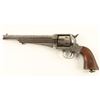 Image 1 : Remington Model 1875 Single Action revolver, .44  caliber, 7.5” barrel, S/N 8463, nickel finish,  wo