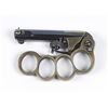 Image 2 : Contemporary Sure Defender Combination Single Shot  Percussion Pistol, brass knuckles and .31  calib