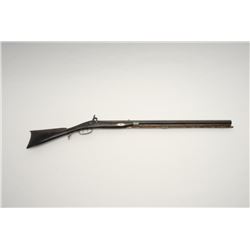 Very rare J.B. Gilmore, Shreveport, LA percussion  half stocked rifle, .475 caliber, 30.5” heavy  oc