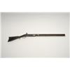 Image 1 : Very rare J.B. Gilmore, Shreveport, LA percussion  half stocked rifle, .475 caliber, 30.5” heavy  oc