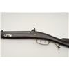 Image 3 : Very rare J.B. Gilmore, Shreveport, LA percussion  half stocked rifle, .475 caliber, 30.5” heavy  oc