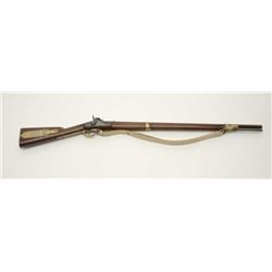 U.S. Mississippi percussion rifle by Harpers  Ferry, dated 1847, .54 caliber, brown finish,  brass m