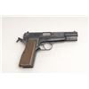 Belgian made Browning Hi Power Model  semi-automatic pistol, 9mm caliber, 4.5” barrel,  S/N 245PZ541
