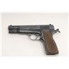 Image 2 : Belgian made Browning Hi Power Model  semi-automatic pistol, 9mm caliber, 4.5” barrel,  S/N 245PZ541