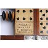 Image 3 : Antique wooden Faro case counter by Mason & Co.,  84 Dearborn St., Chicago, Ill., approximately 12” 
