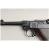 Image 6 : German Mauser Luger semi-automatic pistol, 9mm  caliber, 4” barrel, S/N 6085r with matching  visible