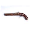 Image 2 : D. Egg London marked pistol with mask butt  converted from flintlock to percussion. D. Egg was  one 