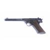 Image 1 : Hi-Standard Model H-D Military semi-auto pistol,  .22 cal., 6 ¾” barrel, blue finish, checkered wood