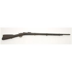 Remington Rolling Block musket, .45 caliber, 35”  barrel, near relic condition with heavy patina,  c