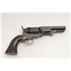Image 1 : Colt Model 1849 Pocket revolver, .31 caliber, 4”  octagon barrel, S/N 144634, matching numbers (butt