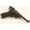 Image 2 : German S/42 Luger semi-automatic pistol dated  1938, 9mm caliber, 4” barrel, S/N 3378 l, blued  fini