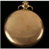Image 2 : Open face Hamilton railroad pocket watch,  approximately 2” in diameter; good face, crack to  lens, 