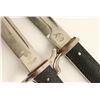Image 2 : Lot of 2 German dress bayonets with metal sheaths  and leather hangers; one by Robert Klass, the  ot