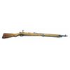 Image 1 : Japanese Arisaka bolt action rifle, 8mm caliber,  26” barrel, S/N 58641, military blued finish, wood