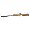 Image 2 : Japanese Arisaka bolt action rifle, 8mm caliber,  26” barrel, S/N 58641, military blued finish, wood