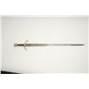 Image 1 : 40-60 year old Toledo copy of famous knightly  sword with etched blade. Shows man’s portrait and  na