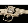 Image 4 : Smith & Wesson .32 DA Second Model pocket  revolver, .32 caliber, 3” barrel, S/N 11361,  nickel fini