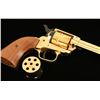 Image 4 : Western Ranger Plains Rider SA Revolver, .22  caliber, 4 ¾” barrel, wood grips, gold finish, S/N  rr