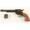 Image 1 : Western Ranger SA revolver, .22 L.R. caliber, 6 ½”  barrel, wood grips, blue finish, S/N RR12984.  T