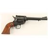 Image 1 : Ruger Blackhawk SA Revolver, .357 cal., 6 ½”  barrel, wood grips, blue finish, S/N 111703. This  rev
