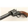 Image 3 : Ruger Blackhawk SA Revolver, .357 cal., 6 ½”  barrel, wood grips, blue finish, S/N 111703. This  rev