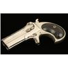 Image 3 : Remington O/U derringer, .41 caliber, 3” barrels,  S/N 4971, nickel finish, rosewood grips in overal