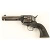 Image 1 : Colt SAA revolver, .44-40 caliber, 4.75” barrel,  S/N 182850, blued finish, checkered hard rubber  g