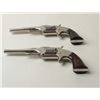 Image 3 : Pair of #2 Army Smith & Wesson .38 rim-fire  revolvers, SN: 75254 & 76209 in old period case.  Shows
