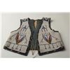 Image 1 : Fully beaded Plains Indian vest with trade cloth  interior; early 20th Century, in overall good  con