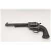 Image 2 : Colt Bisley Flat Top Target Revolver, .45 Colt, 7  ½” barrel, blue finish, checkered hard rubber  gr