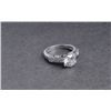 Image 4 : One ladies diamond engagement ring in 14k white  gold.center weighing 1.55ct color H clarity I-1  pl